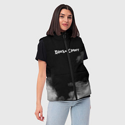 Женский жилет Чёрный клевер, цвет: 3D-черный — фото 2