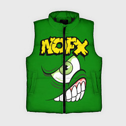 Женский жилет NOFX Face, цвет: 3D-черный