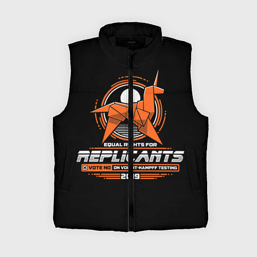 Женский жилет Replicants / 3D-Черный – фото 1