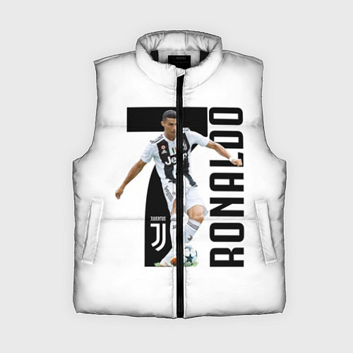 Женский жилет Ronaldo the best / 3D-Черный – фото 1