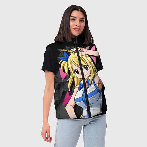 Женский жилет Fairy Tail: Lucy / 3D-Красный – фото 3