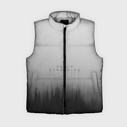 Женский жилет Death Stranding Лес, цвет: 3D-светло-серый