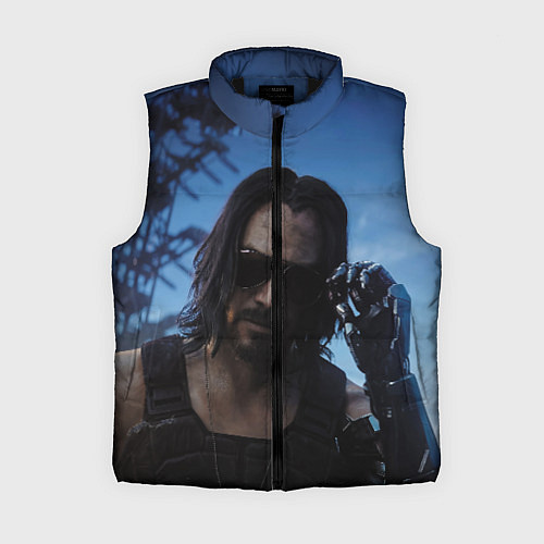 Женский жилет Киану Ривз / 3D-Черный – фото 1
