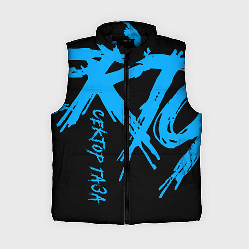Женский жилет Сектор Газа / 3D-Черный – фото 1