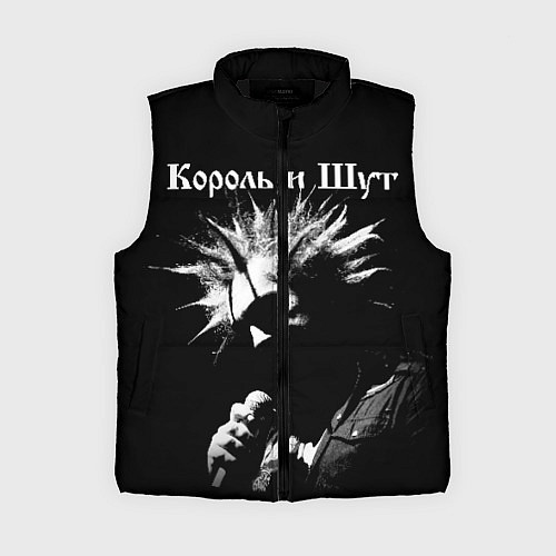 Женский жилет Король и Шут Анархия спина / 3D-Черный – фото 1