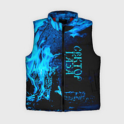 Женский жилет Сектор Газа, цвет: 3D-красный