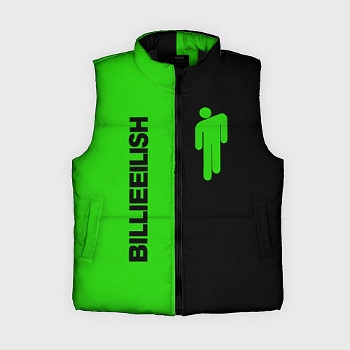 Женский жилет BILLIE EILISH GLITCH / 3D-Черный – фото 1