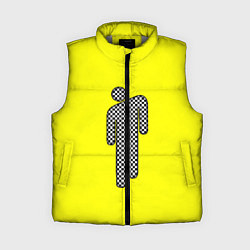 Женский жилет Billie Eilish: Grid Manikin, цвет: 3D-светло-серый