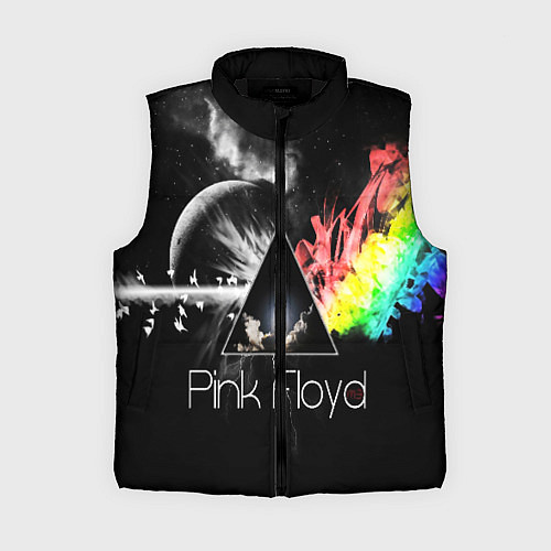 Женский жилет PINK FLOYD / 3D-Черный – фото 1