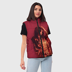 Женский жилет Billie Eilish, цвет: 3D-светло-серый — фото 2