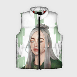 Женский жилет Billie Eilish, цвет: 3D-красный