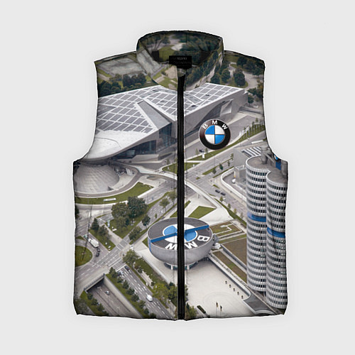 Женский жилет BMW city / 3D-Черный – фото 1