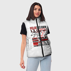 Женский жилет Stray Kids, цвет: 3D-черный — фото 2