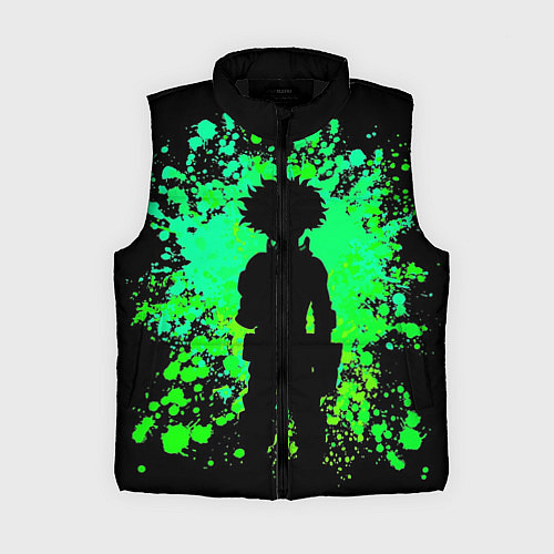 Женский жилет Моя геройская академия / 3D-Черный – фото 1