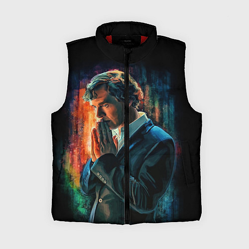 Женский жилет Sherlock / 3D-Красный – фото 1