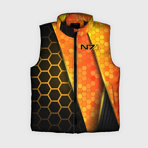 Женский жилет Mass Effect N7 / 3D-Черный – фото 1