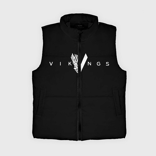 Женский жилет Vikings / 3D-Черный – фото 1