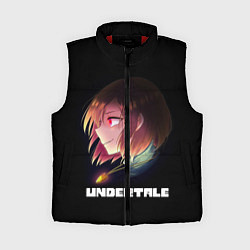 Женский жилет UNDERTALE, цвет: 3D-красный