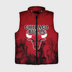 Женский жилет CHICAGO BULLS, цвет: 3D-светло-серый
