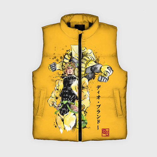 Женский жилет JoJo Bizarre Adventure / 3D-Черный – фото 1