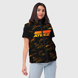 Женский жилет ATEEZ АВТОГРАФЫ, цвет: 3D-красный — фото 2