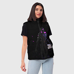 Женский жилет MINECRAFT, цвет: 3D-красный — фото 2