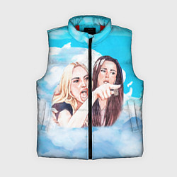 Женский жилет Акварельный Мем