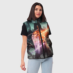 Женский жилет Dark Souls 3 Pontiff Sulyvahn, цвет: 3D-красный — фото 2