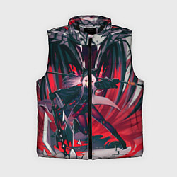 Женский жилет Arknights art, цвет: 3D-черный