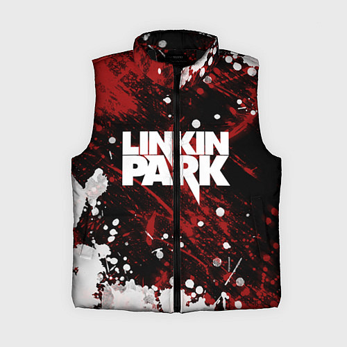 Женский жилет Linkin Park / 3D-Черный – фото 1