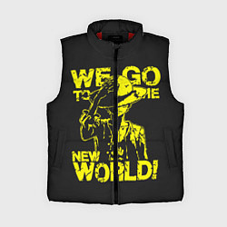 Женский жилет One Piece We Go World, цвет: 3D-красный