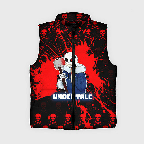 Женский жилет UNDERTALE / 3D-Красный – фото 1