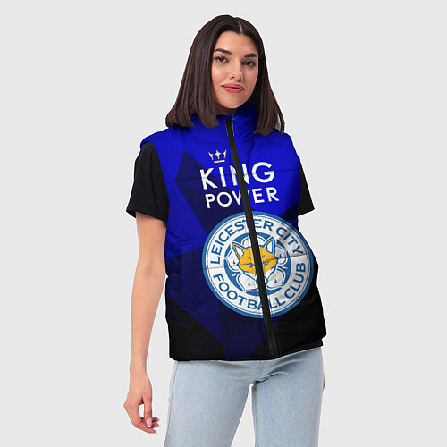 Женский жилет Leicester City / 3D-Красный – фото 3