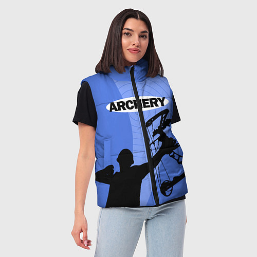 Женский жилет Archery / 3D-Красный – фото 3