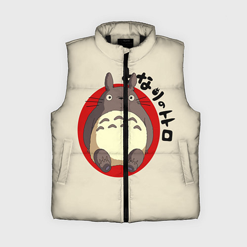 Женский жилет Мой сосед Тоторо / 3D-Черный – фото 1