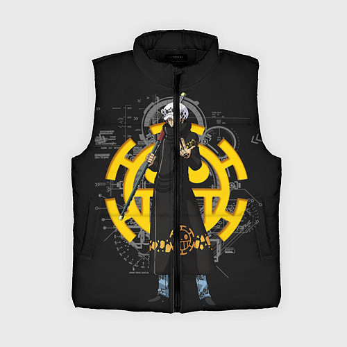 Женский жилет One Piece / 3D-Черный – фото 1
