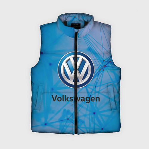 Женский жилет Фольцваген / 3D-Черный – фото 1