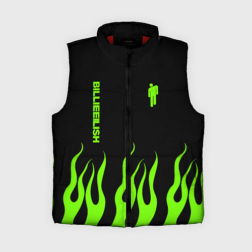 Женский жилет Billie Eilish / 3D-Красный – фото 1