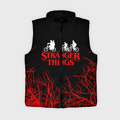 Женский жилет STRANGER THINGS / 3D-Черный – фото 1