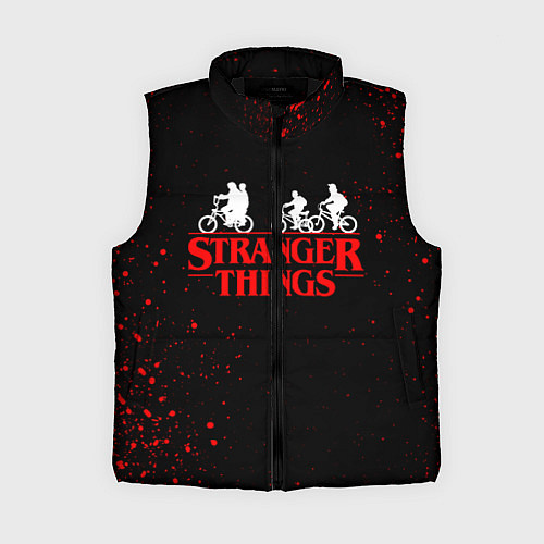 Женский жилет STRANGER THINGS / 3D-Черный – фото 1