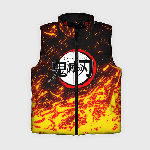 Женский жилет KIMETSU NO YAIBA / 3D-Красный – фото 1