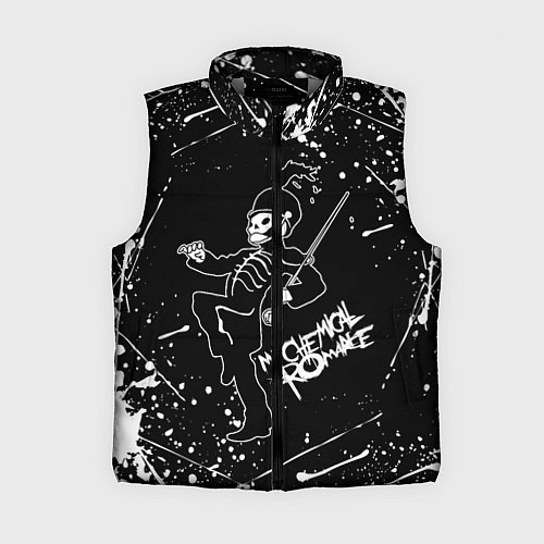 Женский жилет My Chemical Romance / 3D-Светло-серый – фото 1