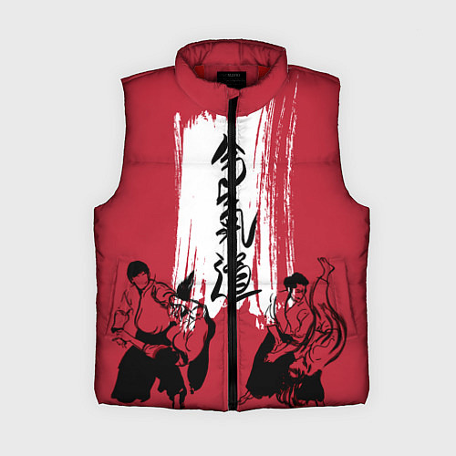 Женский жилет Айкидо / 3D-Красный – фото 1