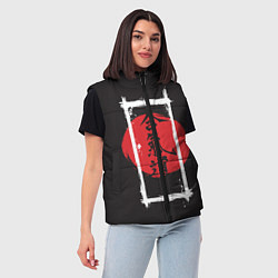 Женский жилет Айкидо, цвет: 3D-черный — фото 2