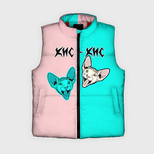 Женский жилет Кис-Кис / 3D-Красный – фото 1