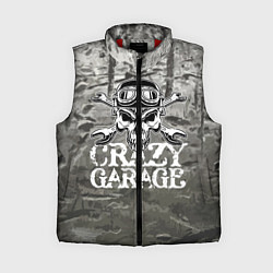 Женский жилет Crazy garage, цвет: 3D-красный