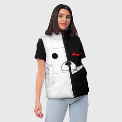 Женский жилет Monokuma, цвет: 3D-красный — фото 2