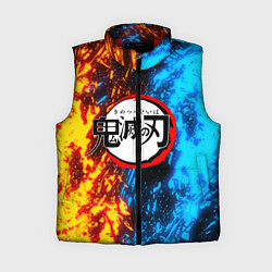 Женский жилет KIMETSU NO YAIBA, цвет: 3D-красный