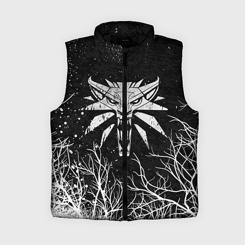 Женский жилет ВЕДЬМАК / 3D-Черный – фото 1