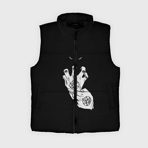 Женский жилет Выжигющий Искру / 3D-Черный – фото 1